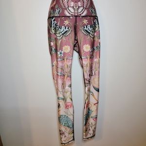 🧘‍♀️ YOGA DEMOCRACY Floral workout leggings